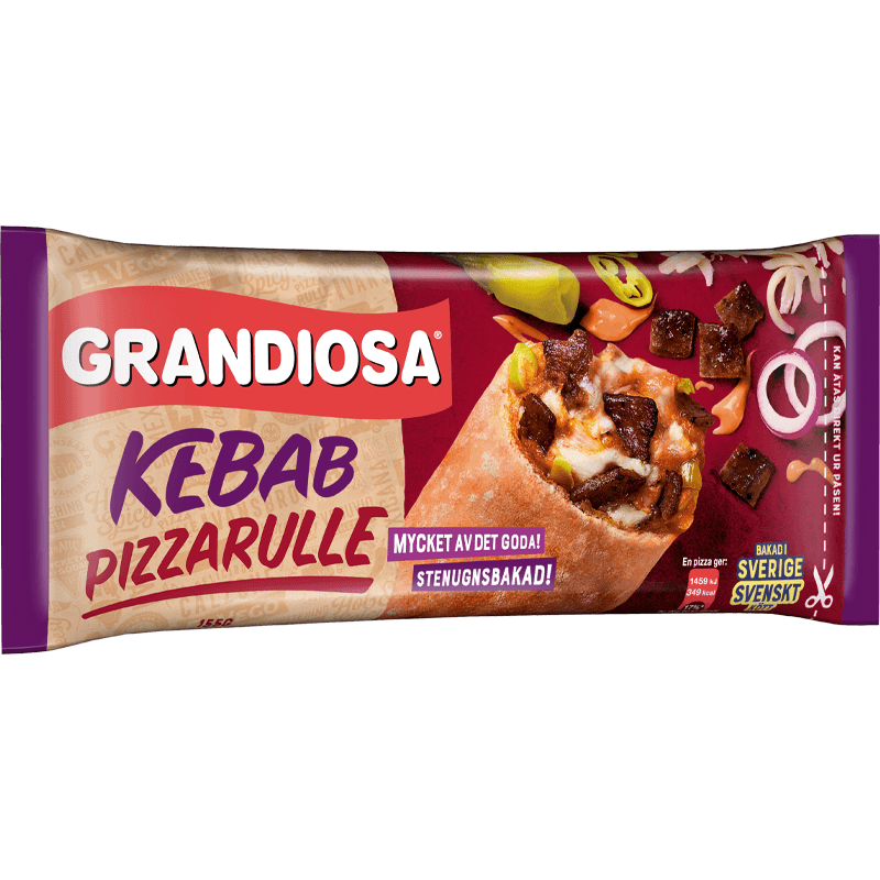 Grandiosa Pizzarulle Kebab